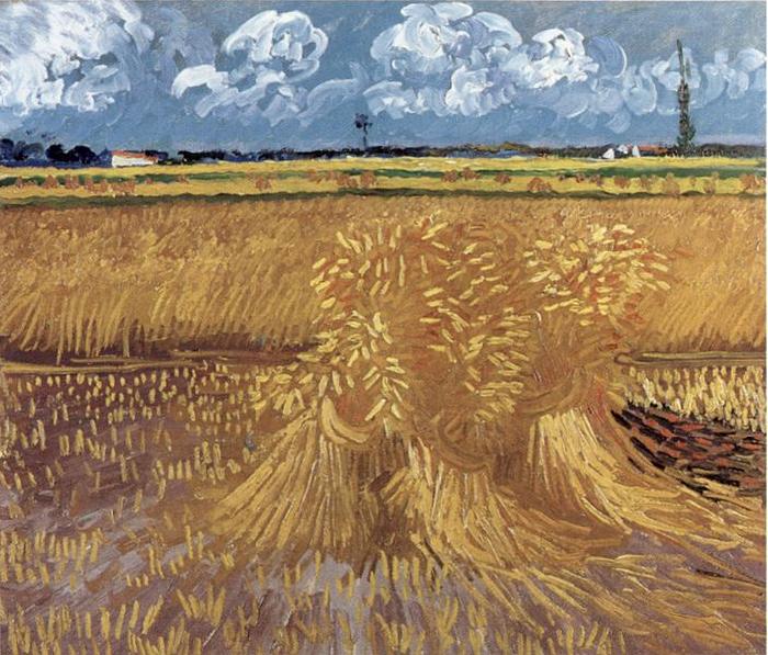 Vincent Van Gogh Wheat Field oil painting image